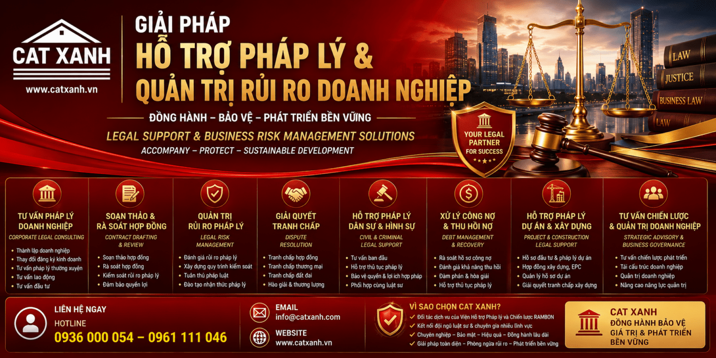 Catxanh.vn Legal Aid Ngang